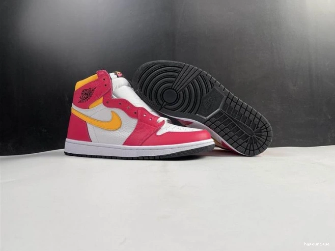 HYPE High 1 Fusion Jordan 555088-603 Red OGLight Air 0714
